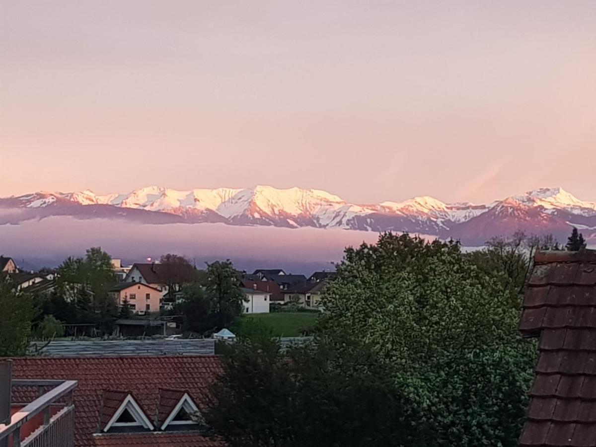 Sonniges Dach-Ferienzimmer Lindau  Kültér fotó